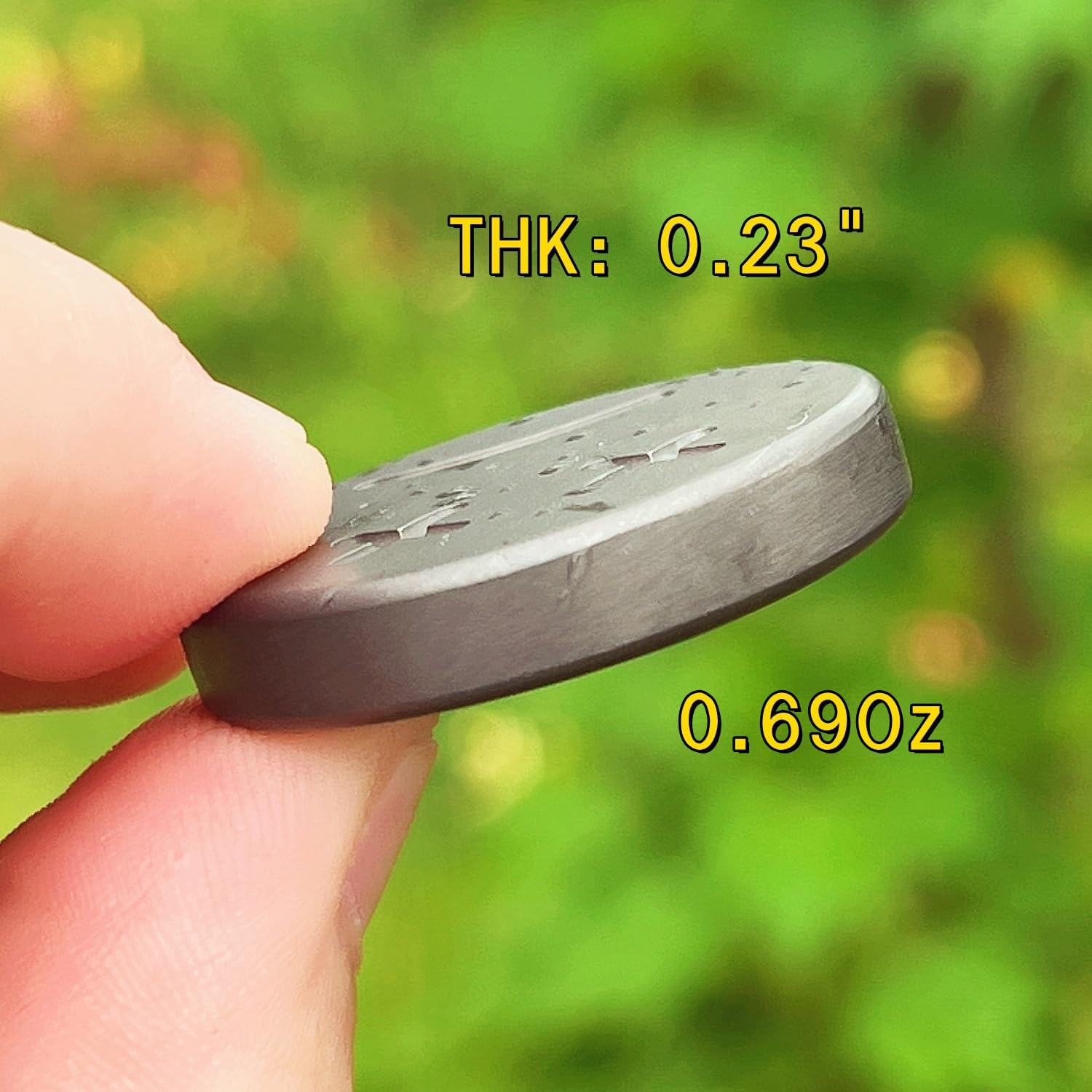 EDC Titanium Emoticon Decision Maker Divination Coins, Contact Coins Skill Toys, Solid Double-Sided Happy/Sad Face Lucky Coins Worry Stone image number 4