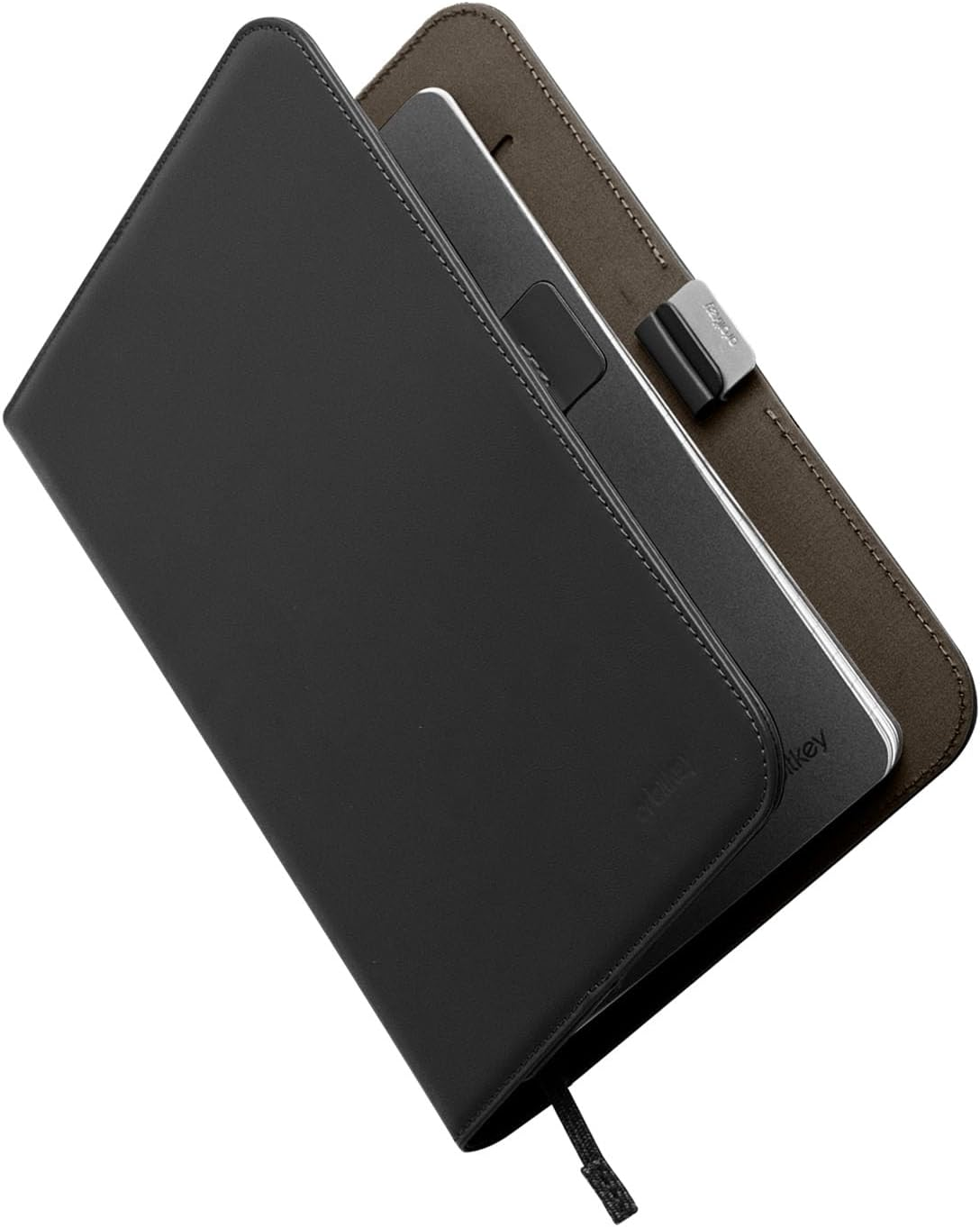 Orbitkey Compendium | Beautiful and Secure Notebook Cover | Pen Holder | Hidden Card Storage (Terracotta, A5)