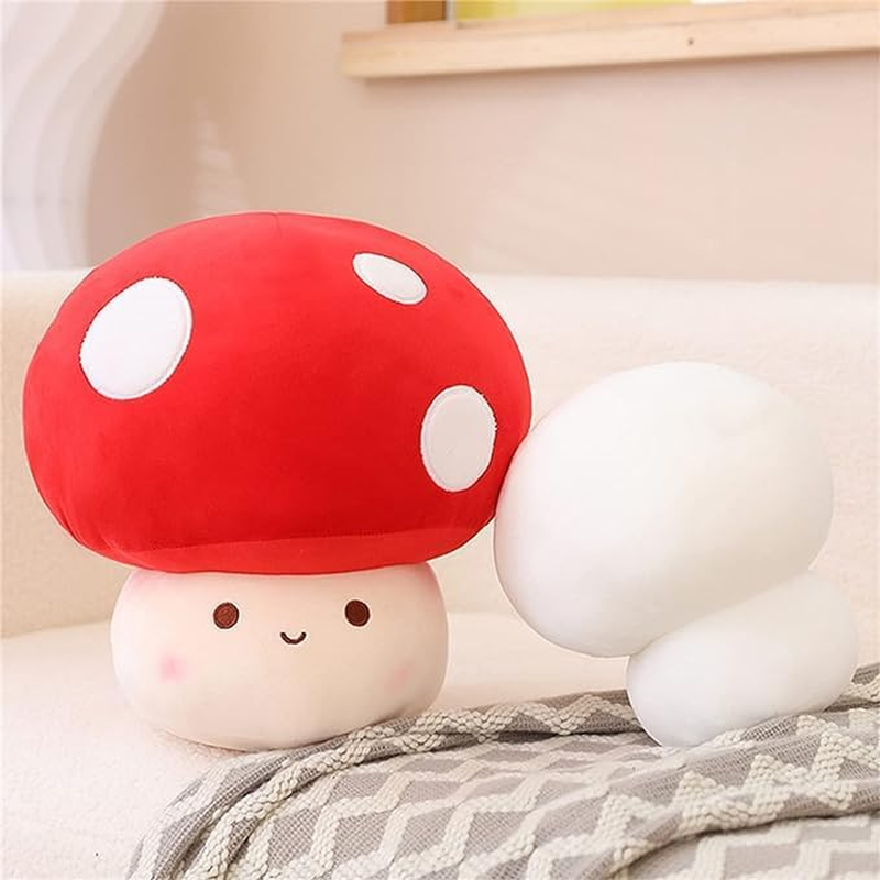 Mushroom Stuffed Pillow Room Decor for Kids Adult (001)