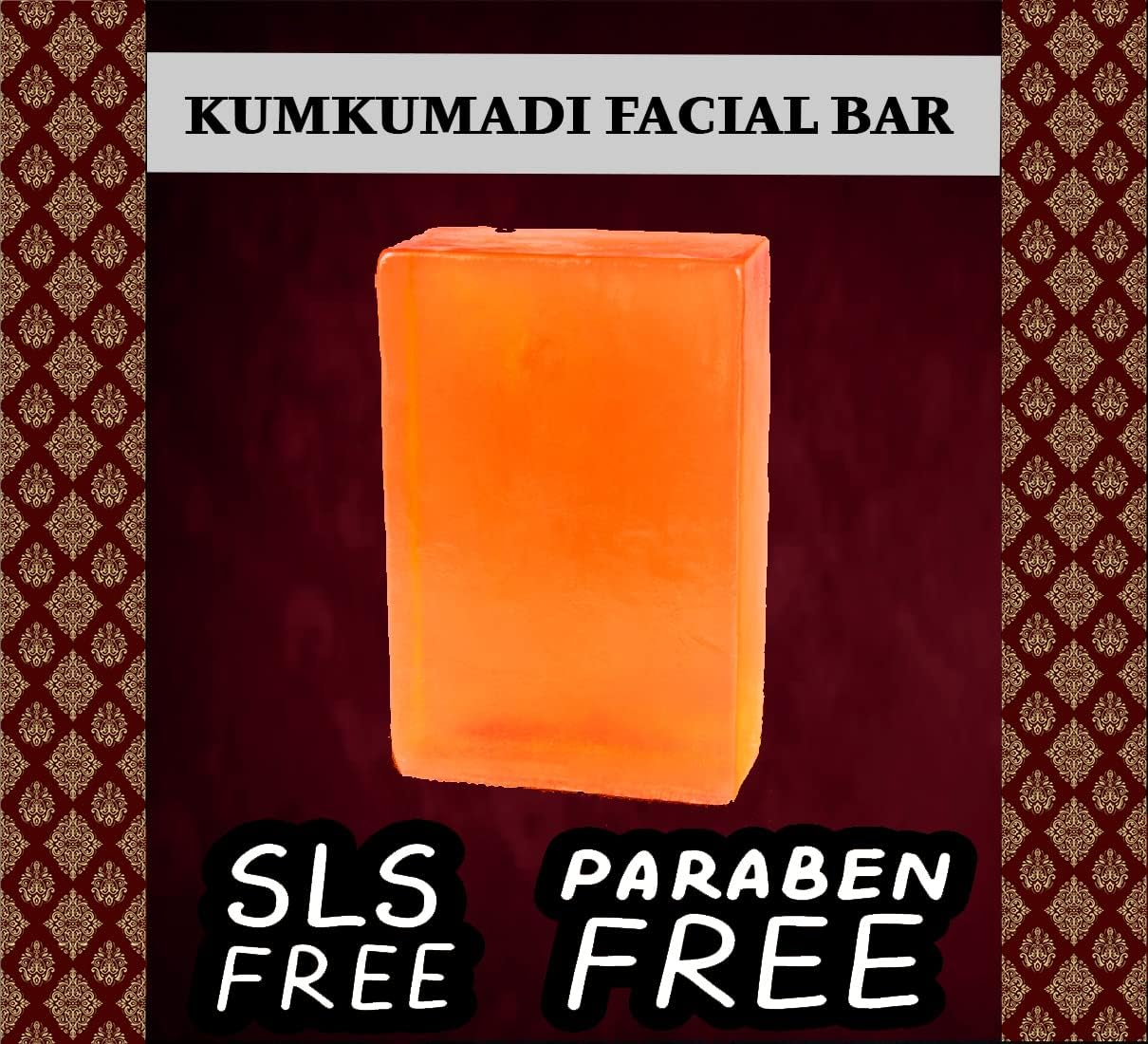 Seyal Kumkumadi Facial Soap Bar for Skin Whitening with Kesar, Chandan, Manjishta & Rose | Pure Glycerin Base | SLS, Paraben, Gmo-Free -100G image number 5
