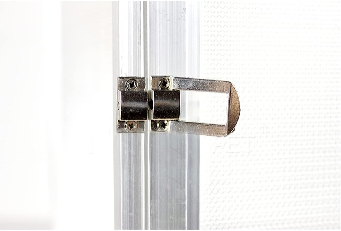 Aluminum Screen Cage Reptile Feeding Terrarium for Lizard and Snake (Silver, L) image number 3