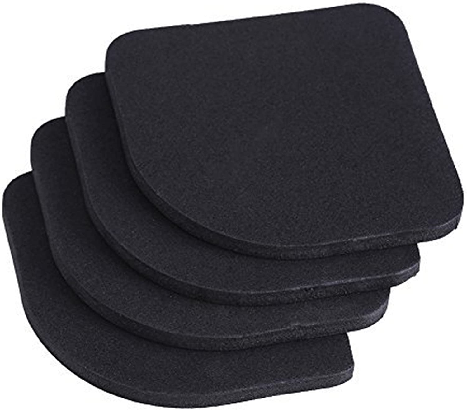 Protective Pad, 4Pcs Universal Rubber anti Vibration Cushion, Silent Shock Absorber, Anti-Vibration Mat for Washing Machine Refrigerator Home Appliance image number 4