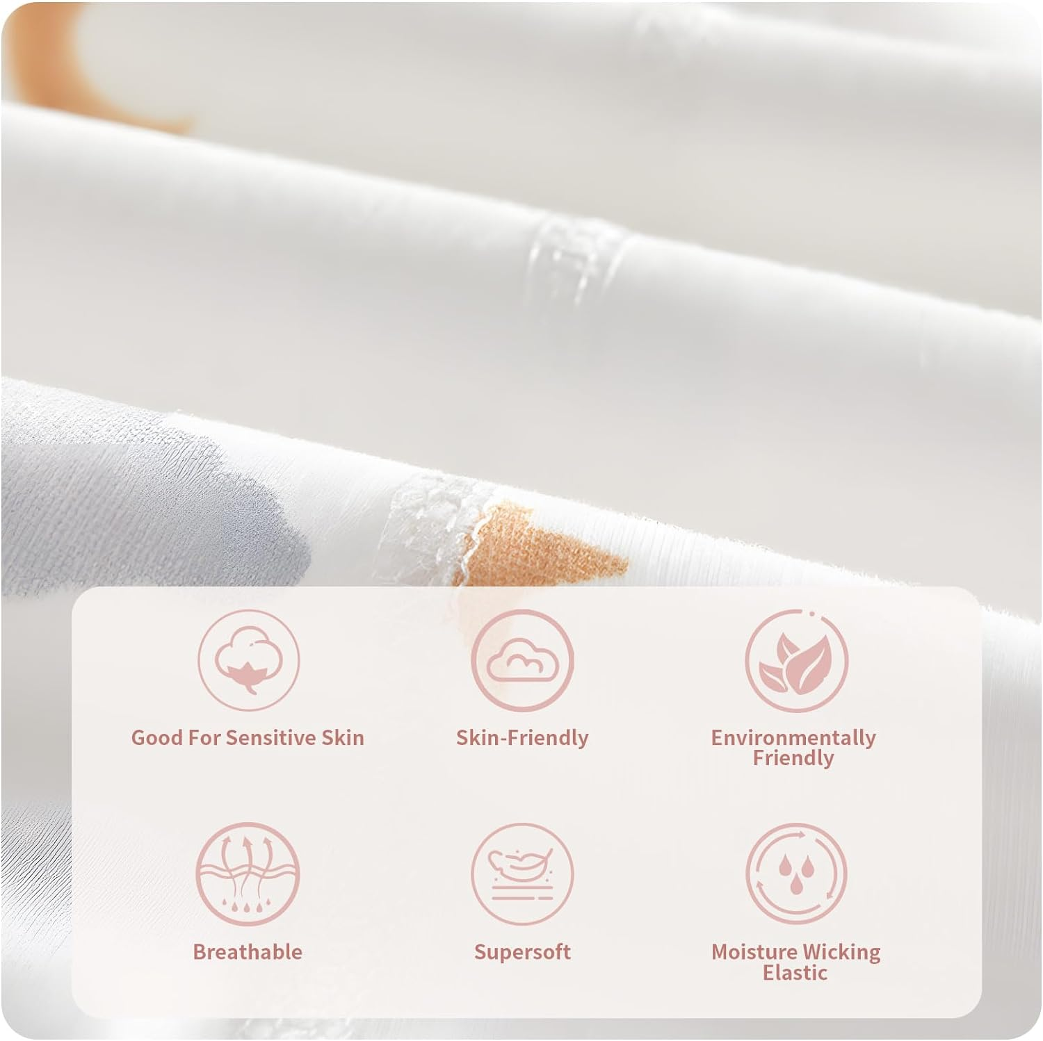 100% Organic Cotton Soft Baby Romper Jumpsuits for Boys and Girls Unisex, Long Sleeve, 0-24 Months image number 5