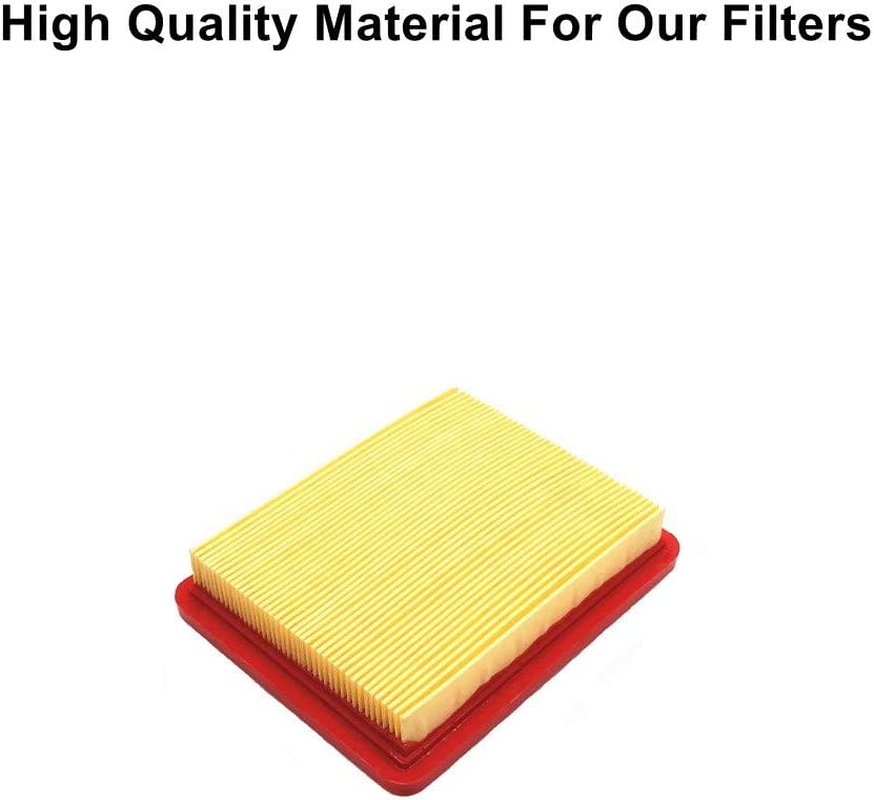 5 Pack 951-15245 Air Filter Replace for MTD 951-15245 751-15245 Cub Cadet 490-200-M065 Fits 159Cc 1X65 5X65 6X65 8X65 Engines, 196Cc 5X70 6X70 7X70 Engines SC 700 E Self Propelled Lawn Mowers image number 1