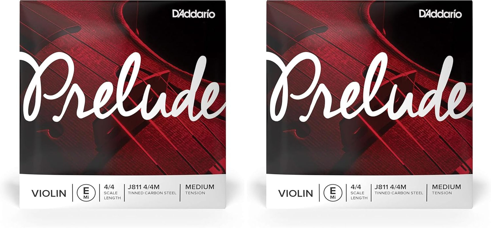 D'Addario Prelude Violin Single E String, 4/4 Scale, Medium Tension image number 4