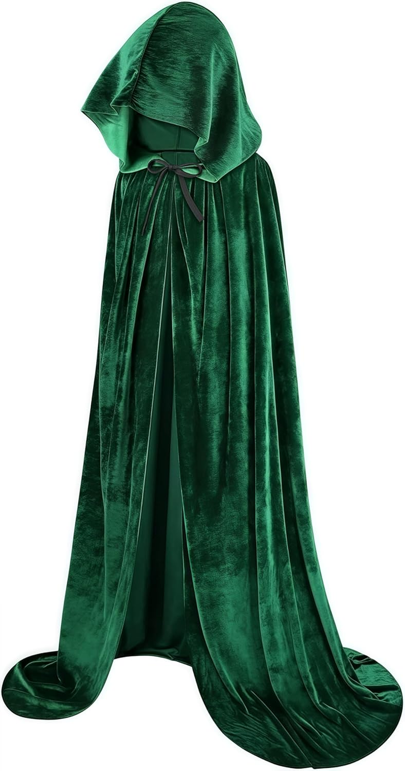 Men'S Women Cosplay Cloak Robe Costume Halloween Tunic Hooded Uniform Halloween Costume Accessories