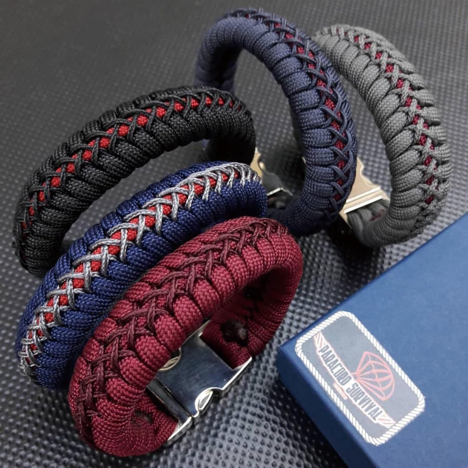 Brotree Paracord 2Mm 30M 100% Nylon Rope 1 Strand Parachute Cord for Outdoor, Craft, DIY - 45Kg Breaking Load (Black) - Army Green image number 7