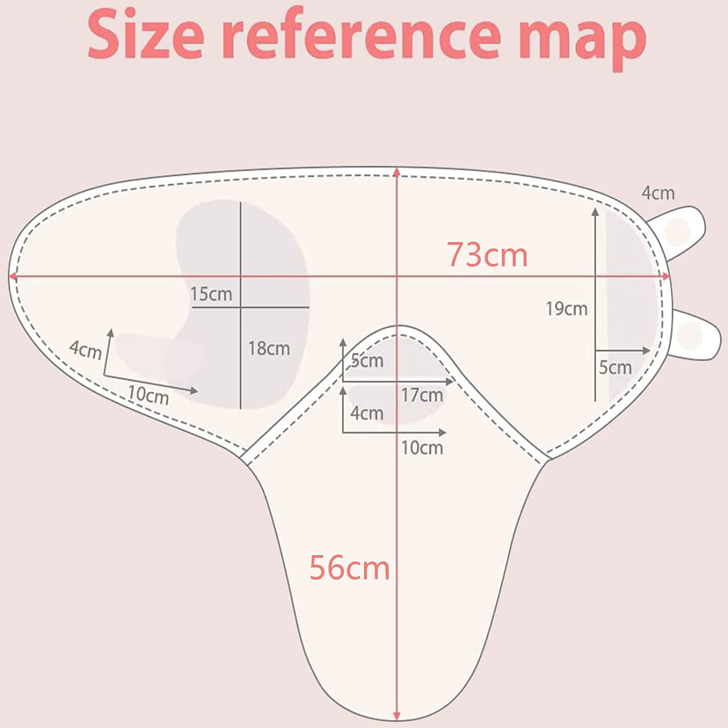 Baby Swaddle Wrap, 3 Pcs 73X56Cm Newborn Swaddle Blanket Wrap, 0-3 Months 100% Breathable Cotton Swaddlers Sleep Sack with Adjustable Wings for Baby Boys and Baby Girls image number 5