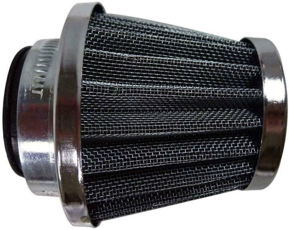 TDR 38Mm Universal Chrome Pod Air Filter Motorcycle 110Cc 125Cc PIT Quad Dirt Bike ATV Buggy
