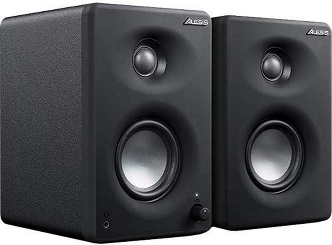 Alesis M1Active MK3 Premium 65W B-Amplified Active Studio Monitor with 5-Inch Aluminium Driver, 1-Inch Silk Dome Tweeter, Optimised Waveguide and Xlr/1/4-Inch Combo Inputs