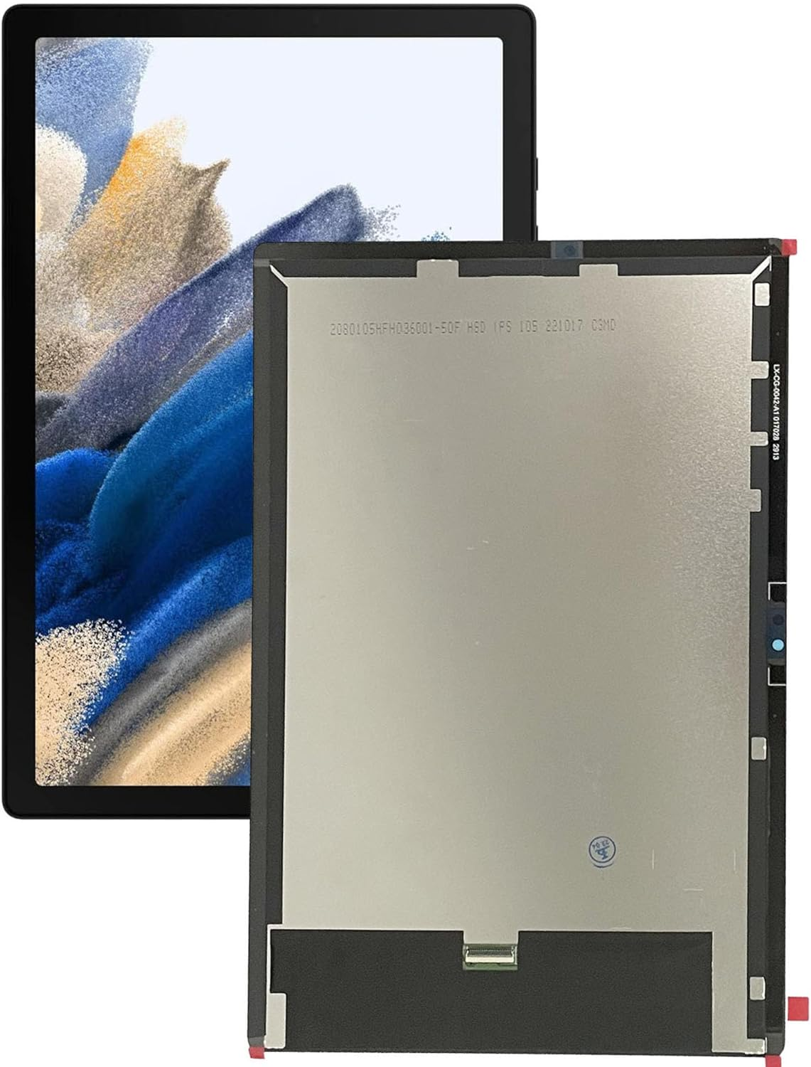 LCD Display Digitizer Touch Screen Replacement for Samsung Galaxy Tablet Tab A8 10.5 2021 SM-X200, SM-X205 LCD Display Digitizer Touch Screen Assembly Replacement 10.5 Inch Black image number 5