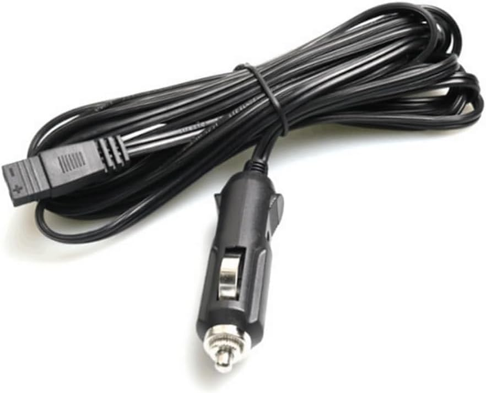 12V 2M Extension Cord Car Cooler Cool Box Fridge DC Cable Power Adapter, 12V Extension Cord Mini Refrigerator 2 Pin Lead Cable Plug Wire image number 3