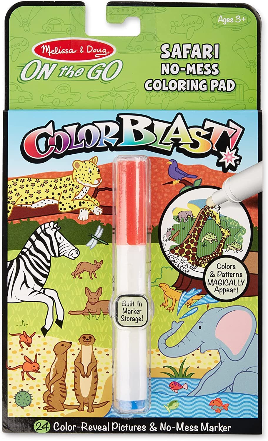 Melissa and Doug - on the Go - Color Blast! - Safari image number 1