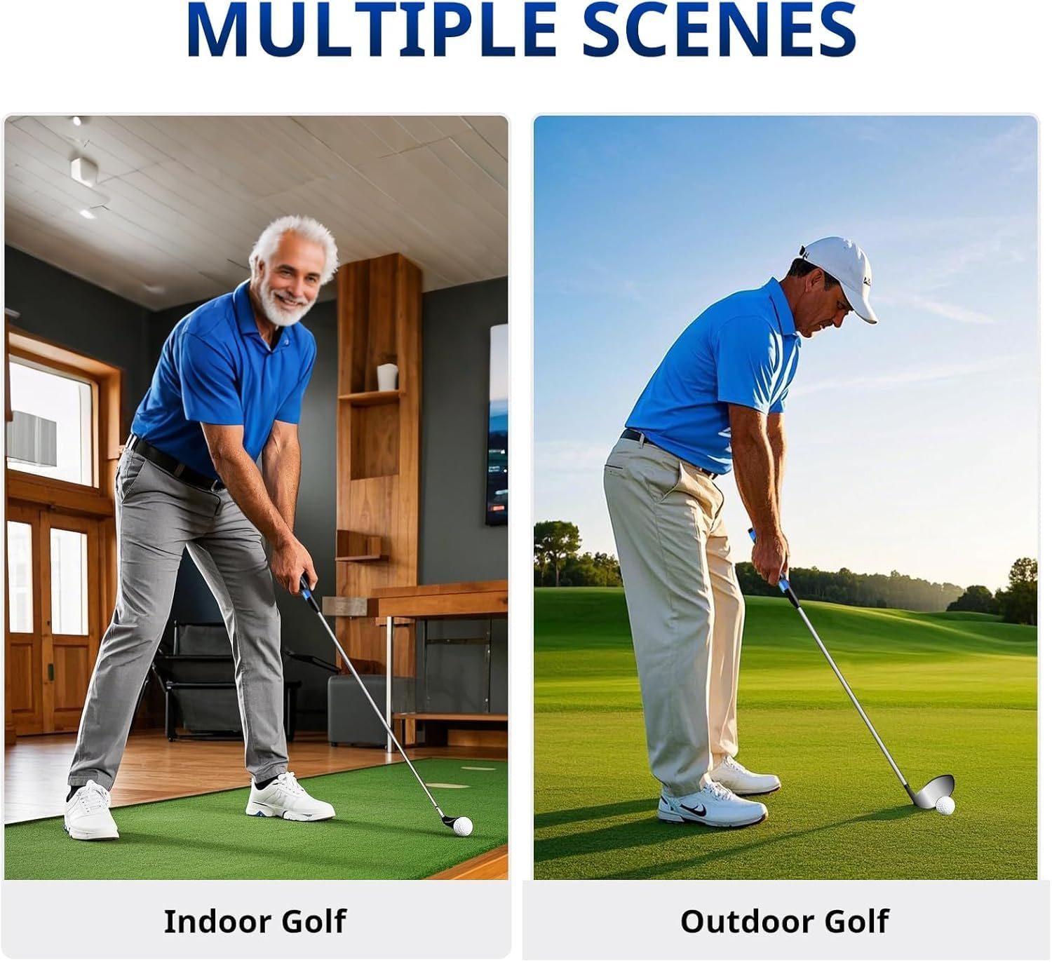 Evervanz Golf Grip Trainer, Golf Training Aid, Golf Grip Kit, Golf Club Grips, Grip Trainer Golf Club to Help Train Correct Hand Position 000 image number 1