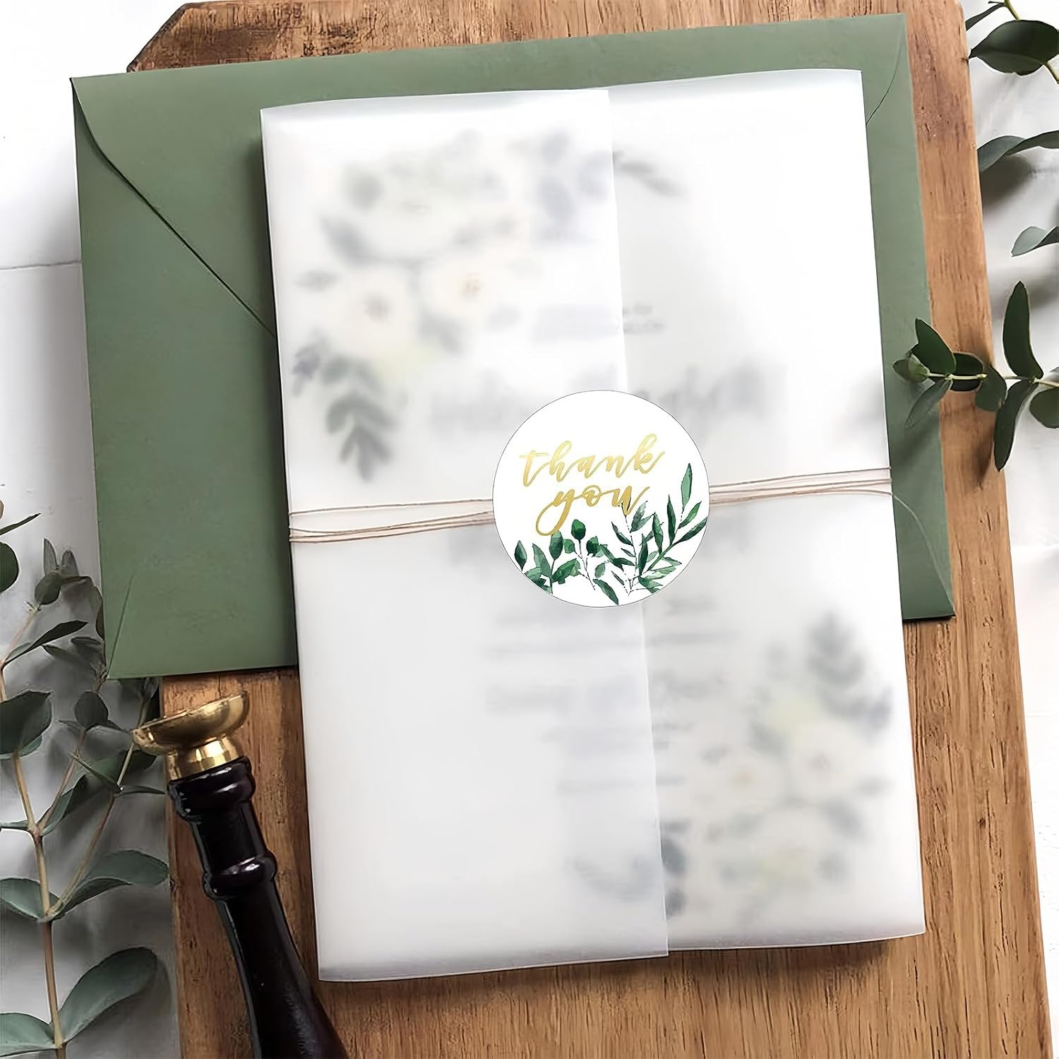 500PCS Thank You Stickers - Decorative Adhesive Labels for Gifts and Packaging, Perfect for Thank You Cards and Party Favors. image number 4