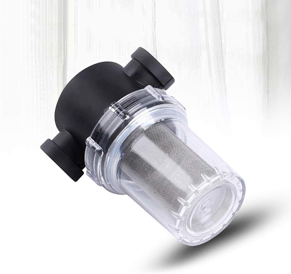 EKDJKK 1 Inch Inline Mesh Strainer, Water Pump Strainer, Garden Hose Sediment Filter, Water Pump Filter, Pipeline Sprayer, Fits for RV Water Tank Pressure Washer Outdoor Hose, 40 Mesh