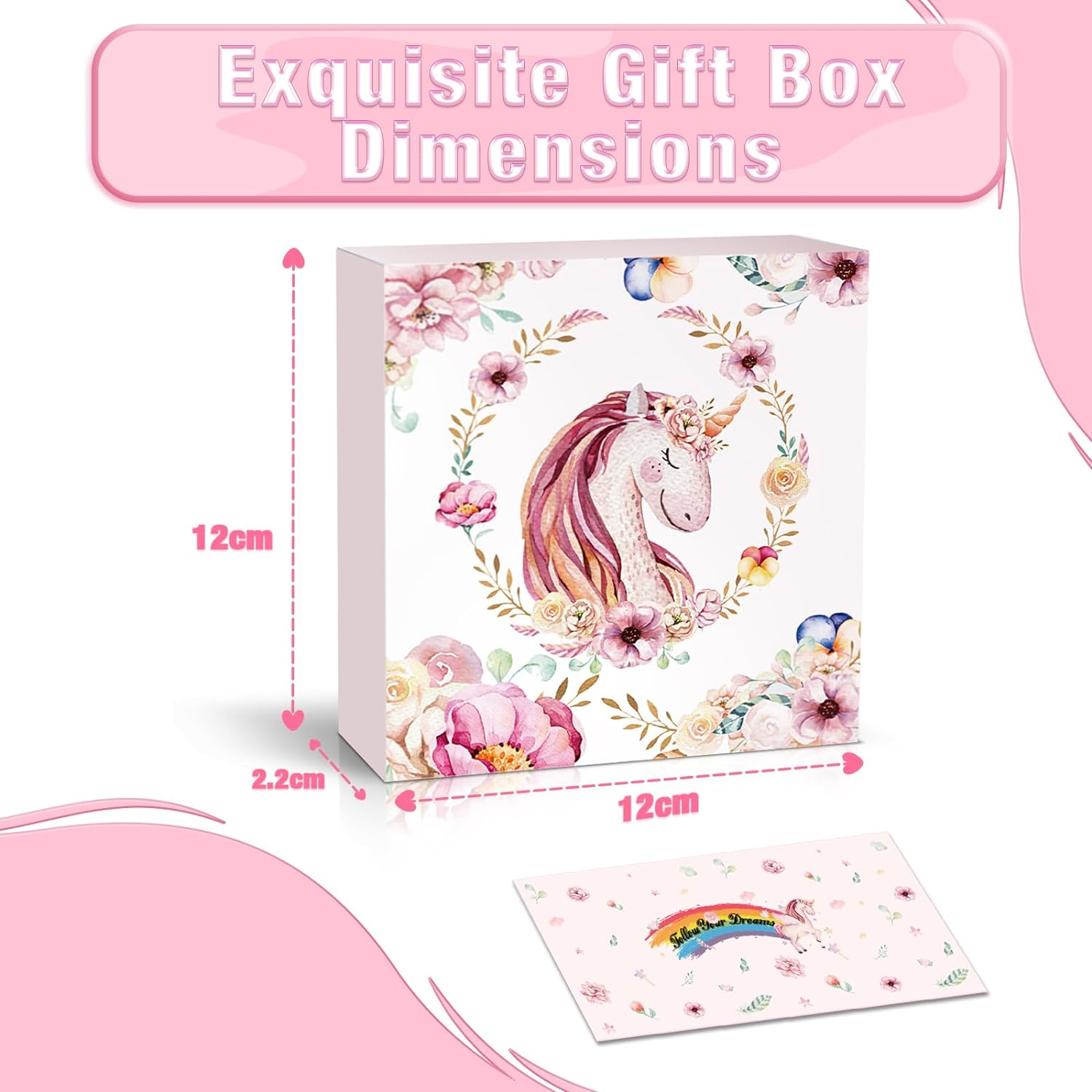 ZOOI Unicorn Gifts for Girls Gifts for 5-12 Year Old Girls, Gifts for Teenage Girls Gifts, Girls Birthday Presents, Charm Bracelet Making Kits for Girls, Jewellery Making Kit Arts and Crafts for Kids image number 2