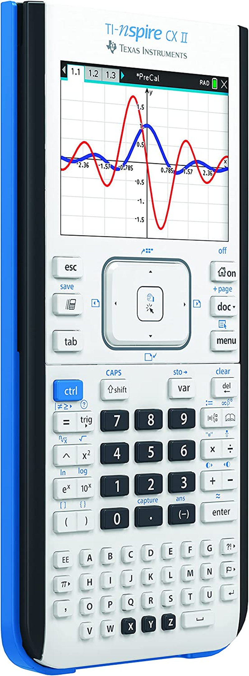 TI Graphing Calculator Nspire CXII Non CAS (Ti-Nspire CX II) image number 2