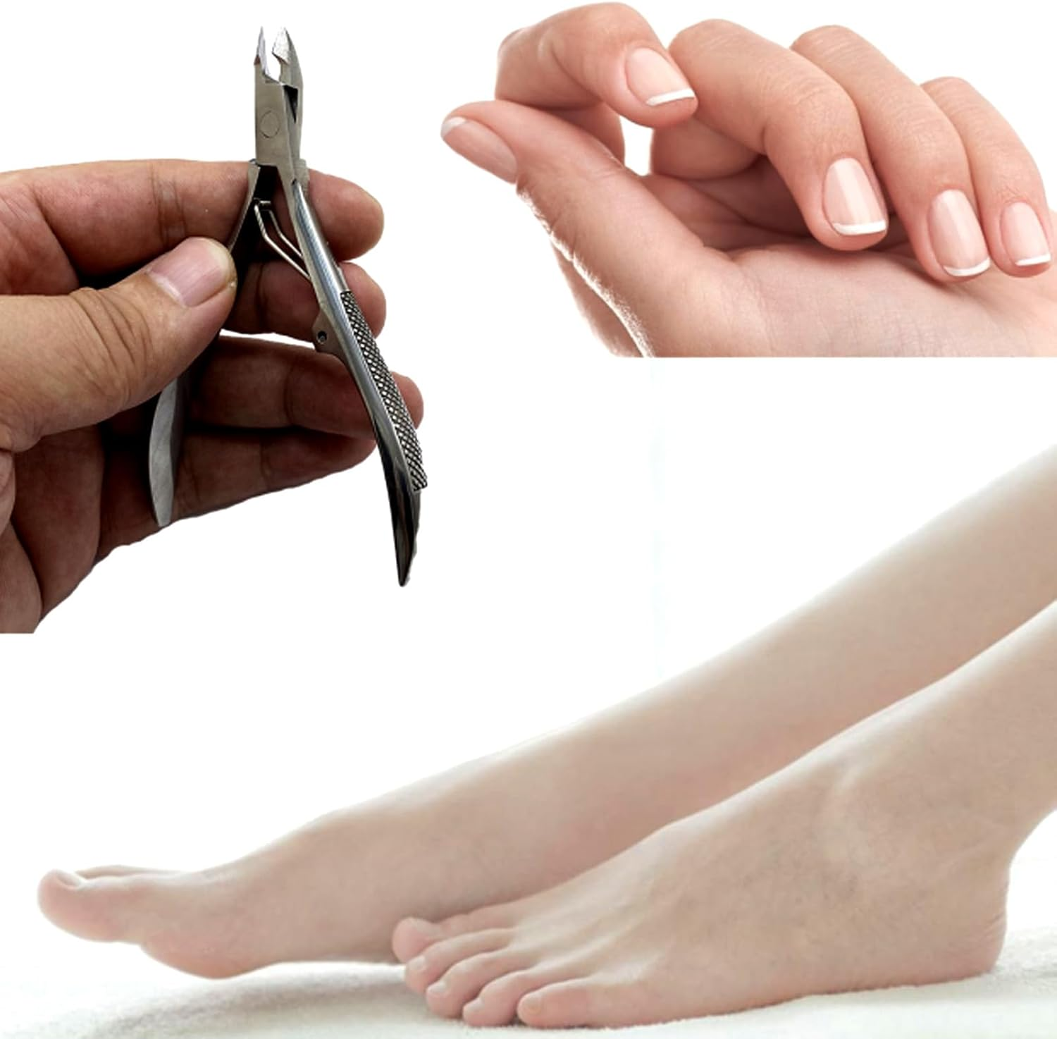 Nail Clippers, Nail Nippers for Toenails, Professional, Nail Nippers Toenails for Deep, Strong, Thick Toenails, Corner Pliers, Stainless Steel Tip for Deep Ingrown Nails image number 1