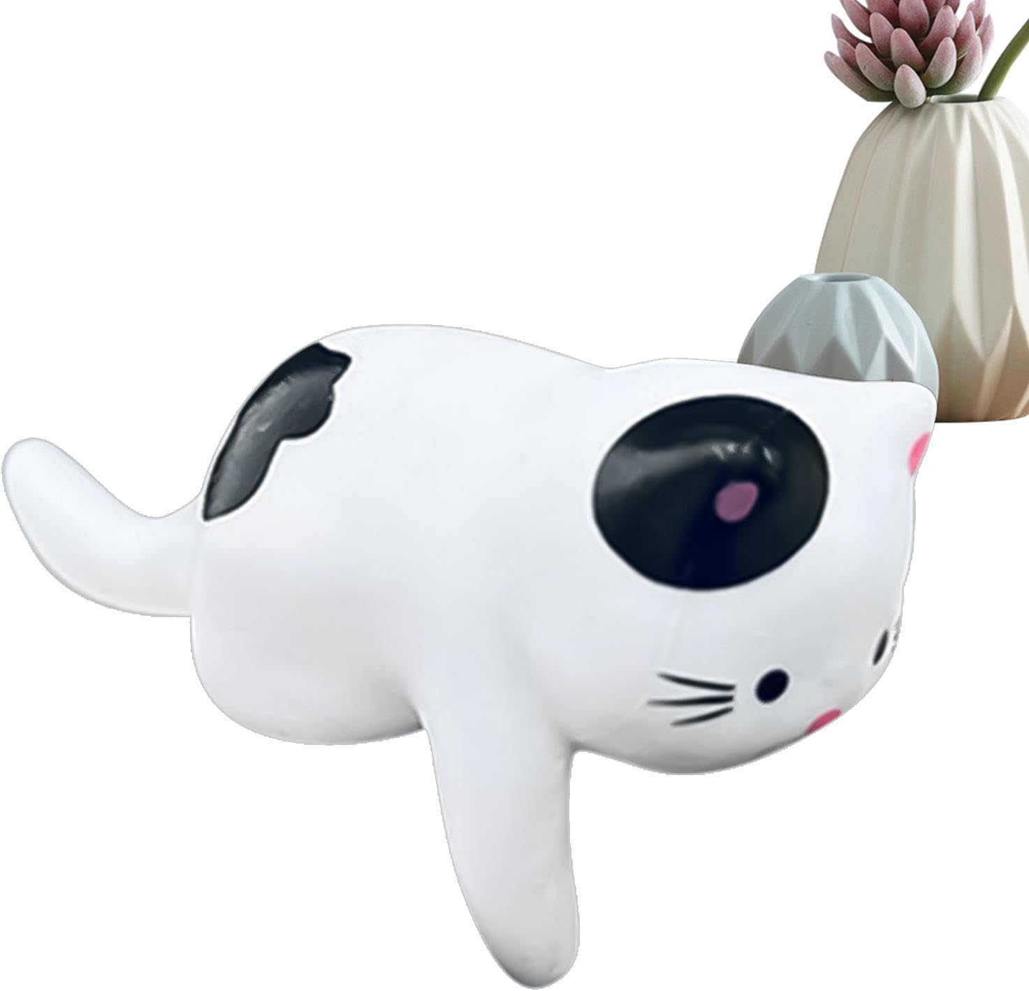 Miniature Cat Figurines - Cute Kitten Statue for Home Decor, for Cat Lovers image number 1