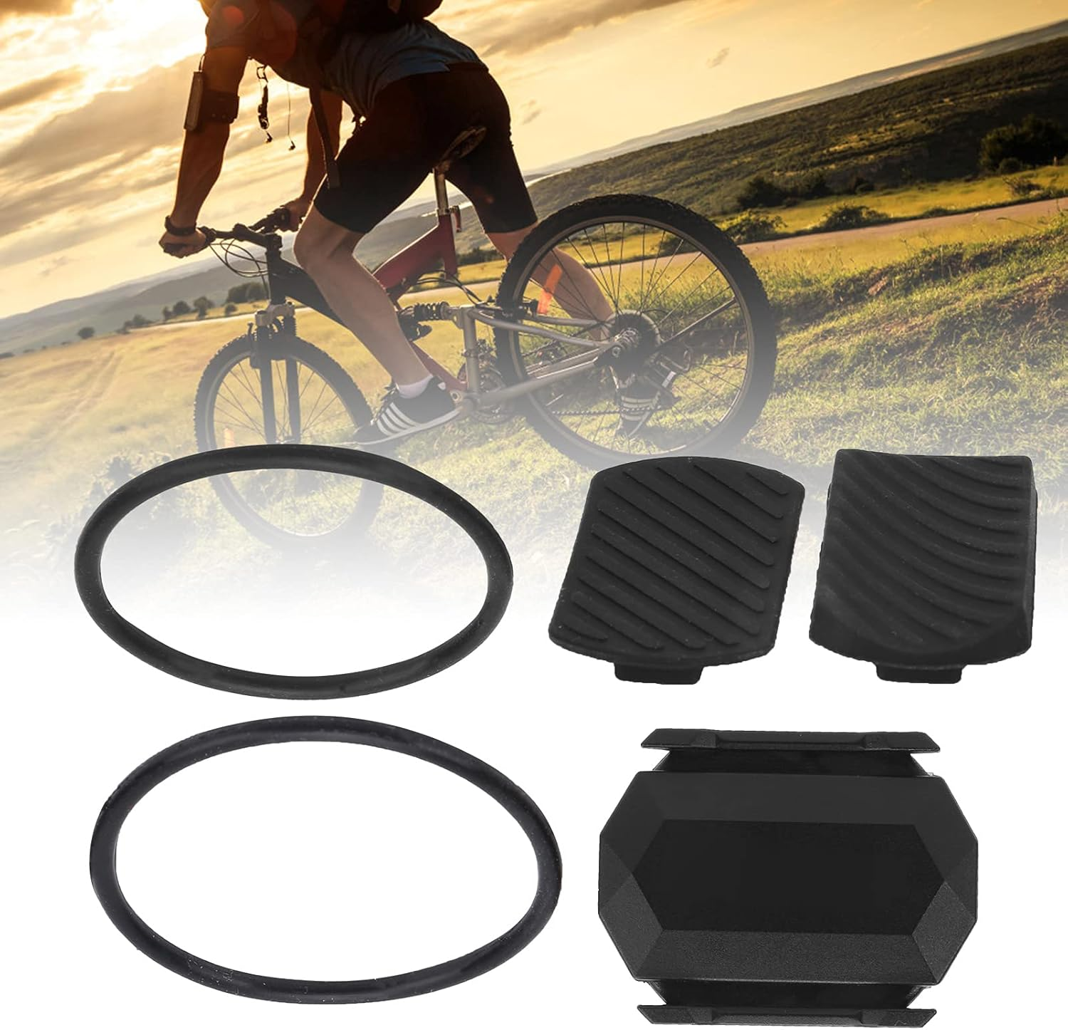 2Nd Generation Bike Speed Sensor, Strong Convenient Durable Bike Speed and Cadence Sensor Speed Sensor Mode for for Cyclist image number 4