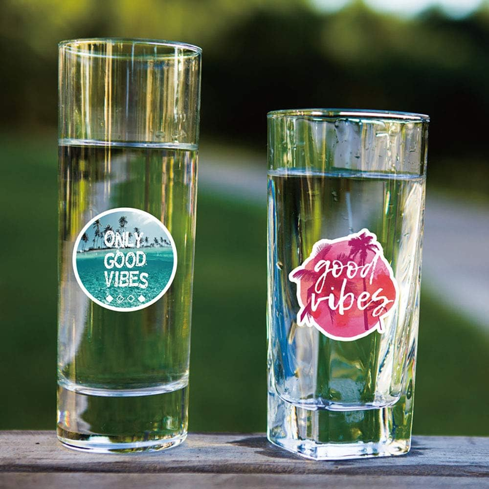 50 Pcs Cute Hawaii Surfing Waterproof Laptop Stickers, Car Vinyl Decals Anti-Sunlight for Water Bottle Bumper Motorcycle Skateboard Luggage image number 3