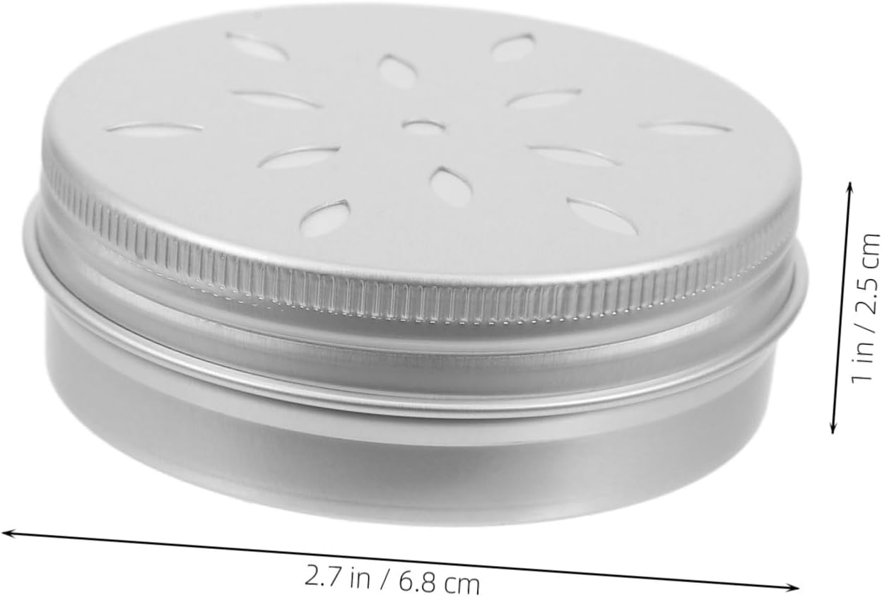 Baluue 10Pcs Odor Training Tool for Dogs Dog Scent Training Threading Tool Dog Training Tools Dog Nose Scent Case Metal Tins with Lids Police Dog Work Aluminum Box Frame image number 5