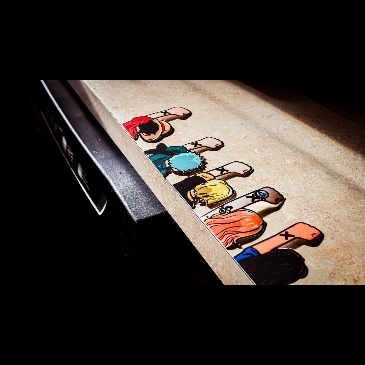 One Piece Car Stickers and Decals - Anime Vinyl Reflective Waterproof Wall Decals for Cars (ARABASTA L)