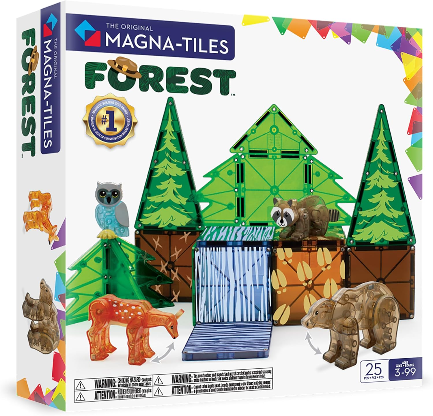 Magna-Tiles - Forest Animals - 25 Piece Set image number 6