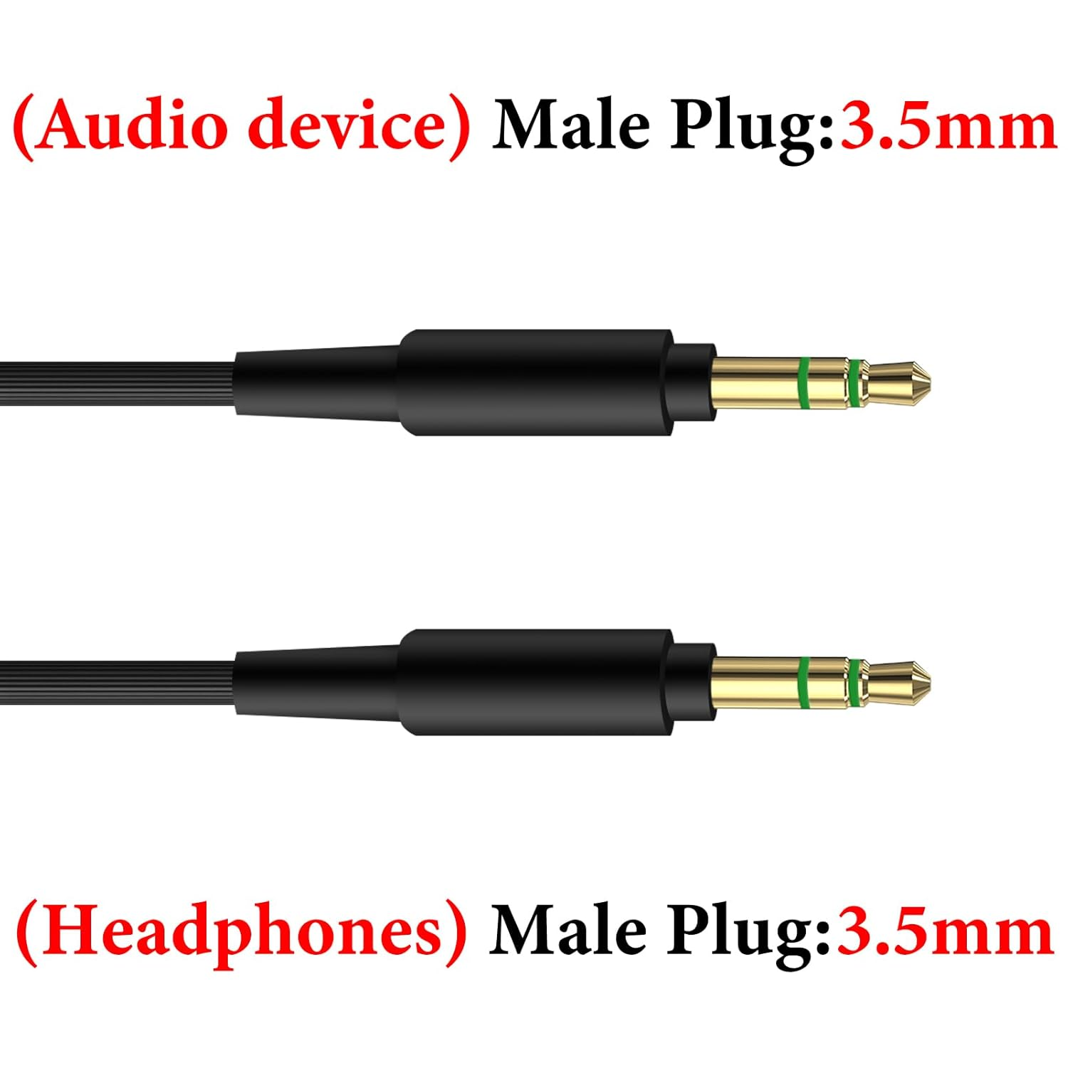 Geekria Audio Cable Compatible with Sony Inzone H9 II, WH-1000XM6/1000XM5/1000XM4, WH-XB910N/XB900N, WH-CH720N Headphones, 3.5Mm Replacement Stereo Cord (4Ft/1.2M)