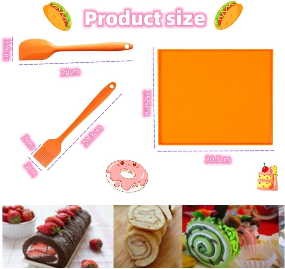 Silicone Dehydrator Sheets, 4Pcs Non-Stick Dehydrator Trays with Silicone Scraper1Pcs image number 5