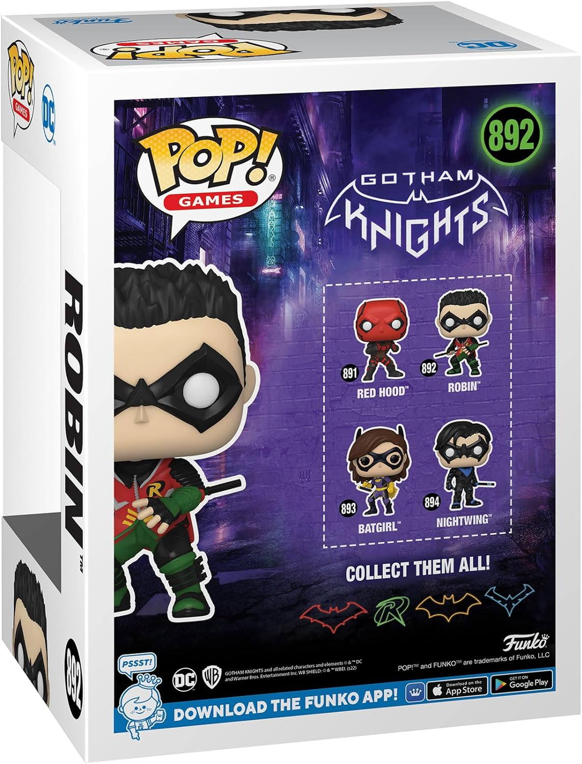 FUNKO POP Games: Gotham Knights - Robin image number 3