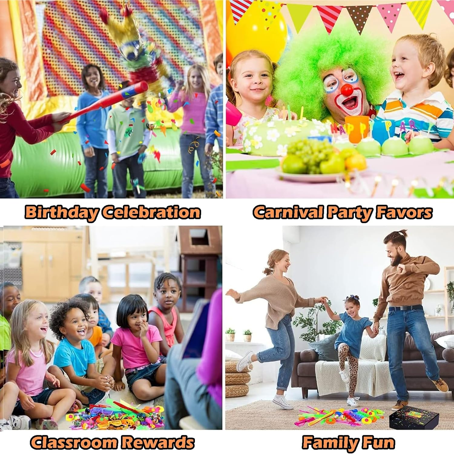 62 PCS Party Favours for Kids Prizes Box Toys, Goodie Bags Stuffers for Classroom Reward Prizes, Birthday Gifts Toys, Treasure Chest Toys, Carnival Prizes Christmas Gifts for Kids 3-5 6-8 8-12 image number 2