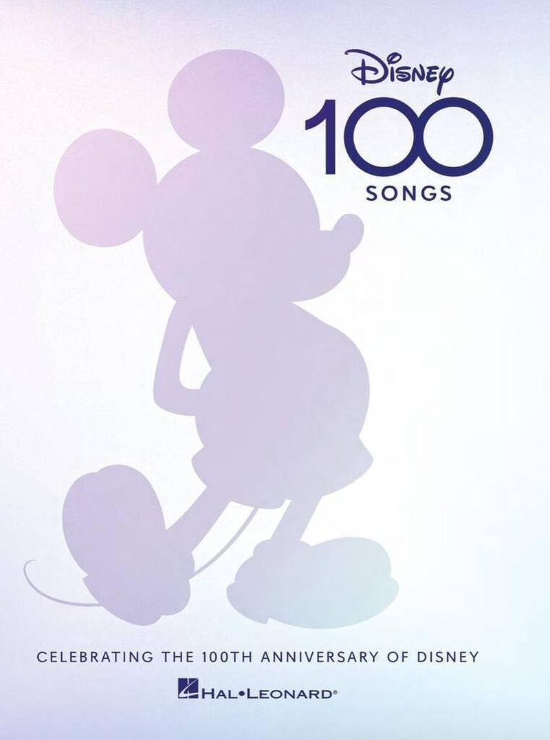 Disney 100 Songs: Songbook Celebrating the 100Th Anniversary of Disney Complete with Foreword by Alan Menken, Preface by Disney Historian Randy Thornton, & Colorful Artwork for Each Song image number 1