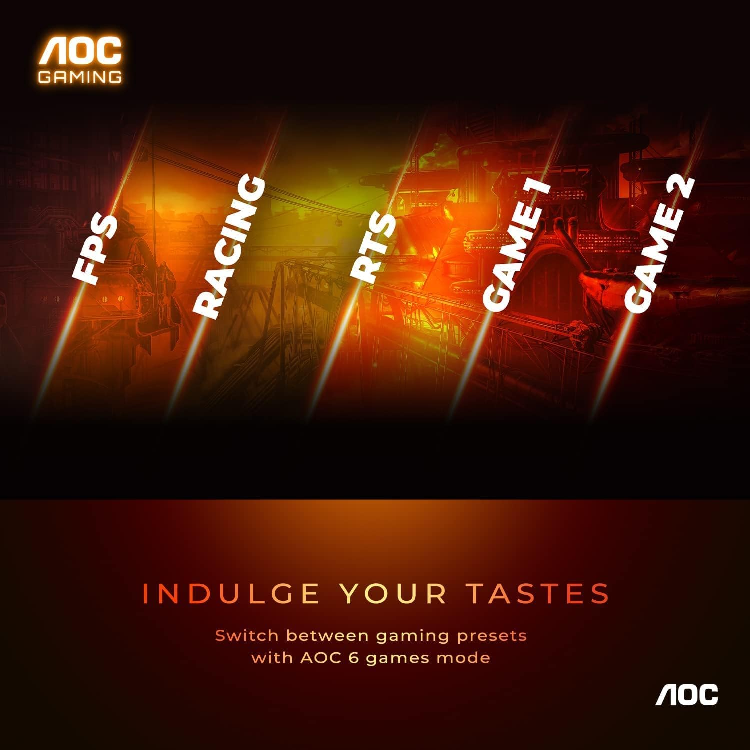 AOC 27 Inch CQ27G3Z QHD Curved Gaming Monitor, Black/Red image number 5