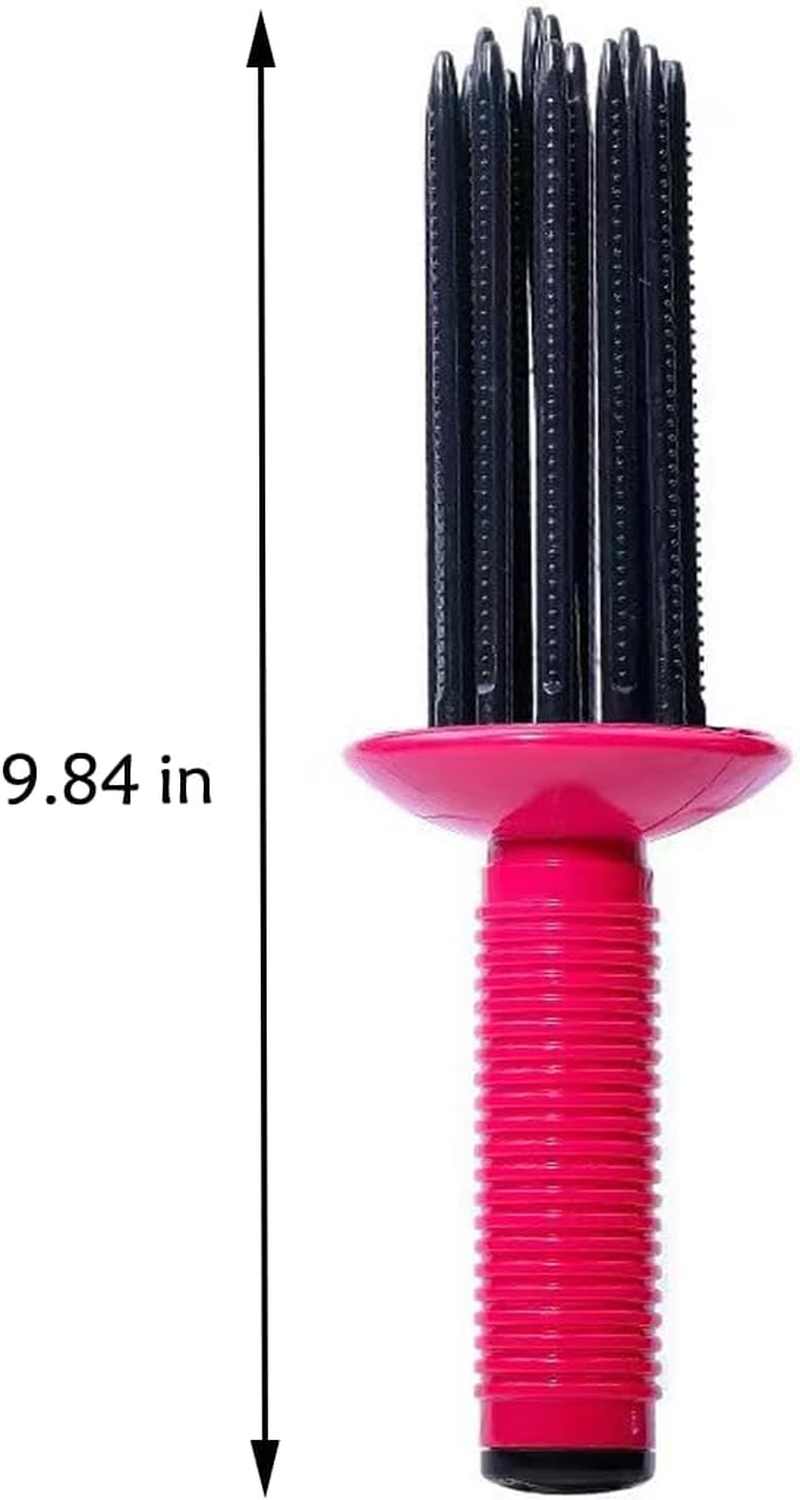 YF-ANEN Curly Hair Styler Tool - Air Volume Comb, Fluffy Curling Roll Comb for Styling and Curling image number 4