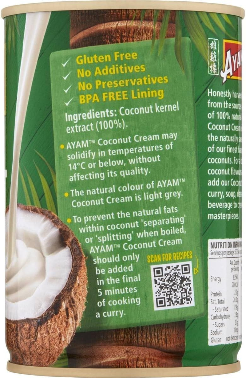 Ayam Coconut Cream 400 Ml image number 6