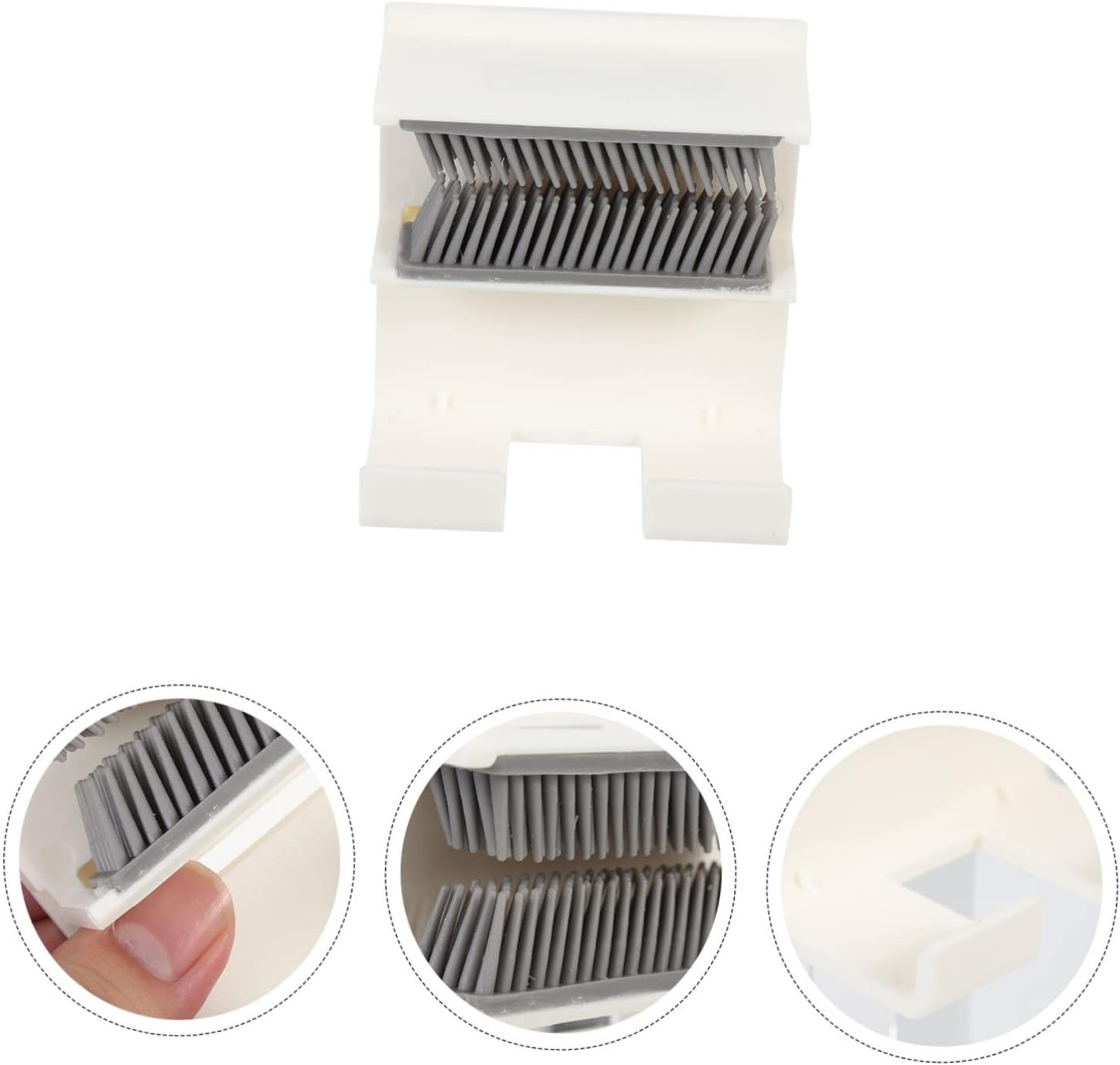 Housoutil Wall Mounted Shower Hair Collector Silicone Material for Bathroom Use Hair Catcher for Shower Drain Prevents Clogging and Keeps Water Flowing Smoothly image number 3