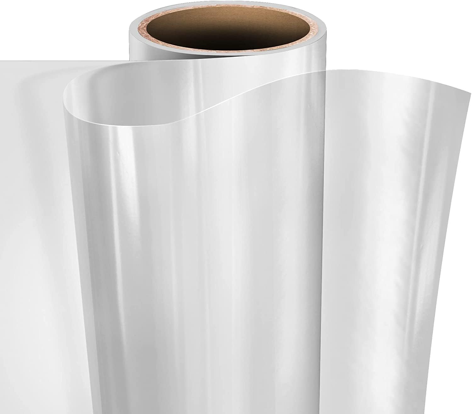 Vvivid Clear Lamination Vinyl Roll for Die-Cutter and Vinyl Plotter 12" X 54" 2-Roll Pack Matte Finish