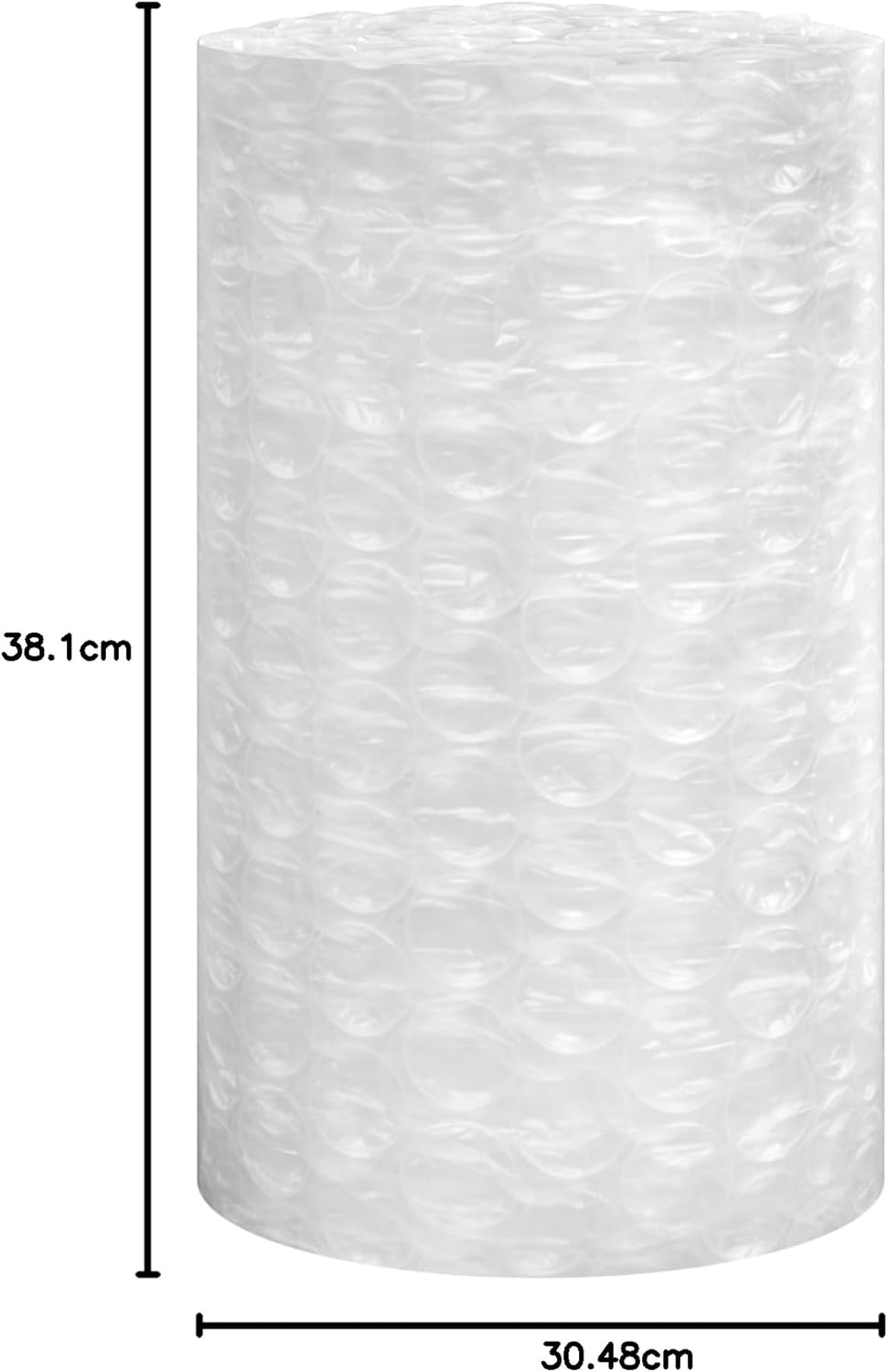 Duck Brand Bubble Wrap Cushioning, Large Bubbles, 12 Inches X 15 Feet, Single Roll (1304499) image number 2
