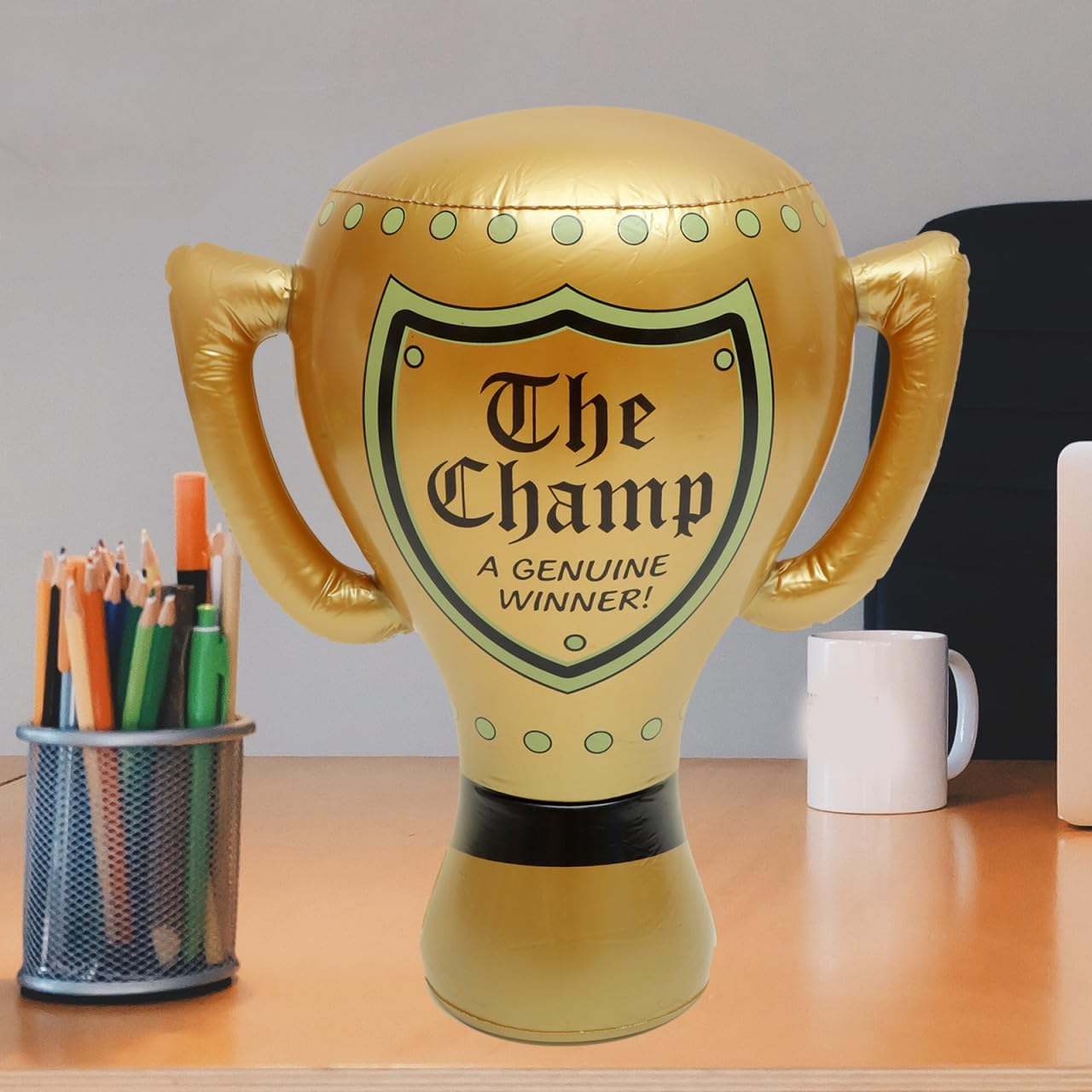 Outanaya Inflatable Trophy Toy Pvc Material Portable Prize Cup for Kids Sports Events Party Favor Game Prop image number 4