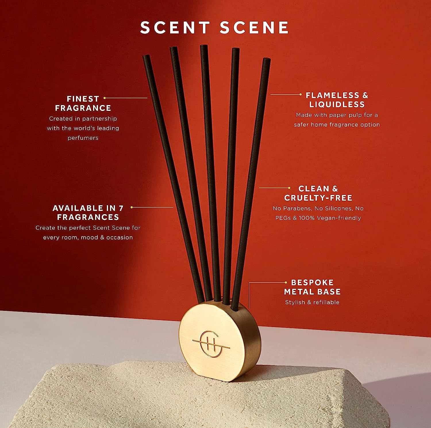 Glasshouse Fragrance Lost in Amalfi Replacement Scent Stems (Pack of 5) image number 2