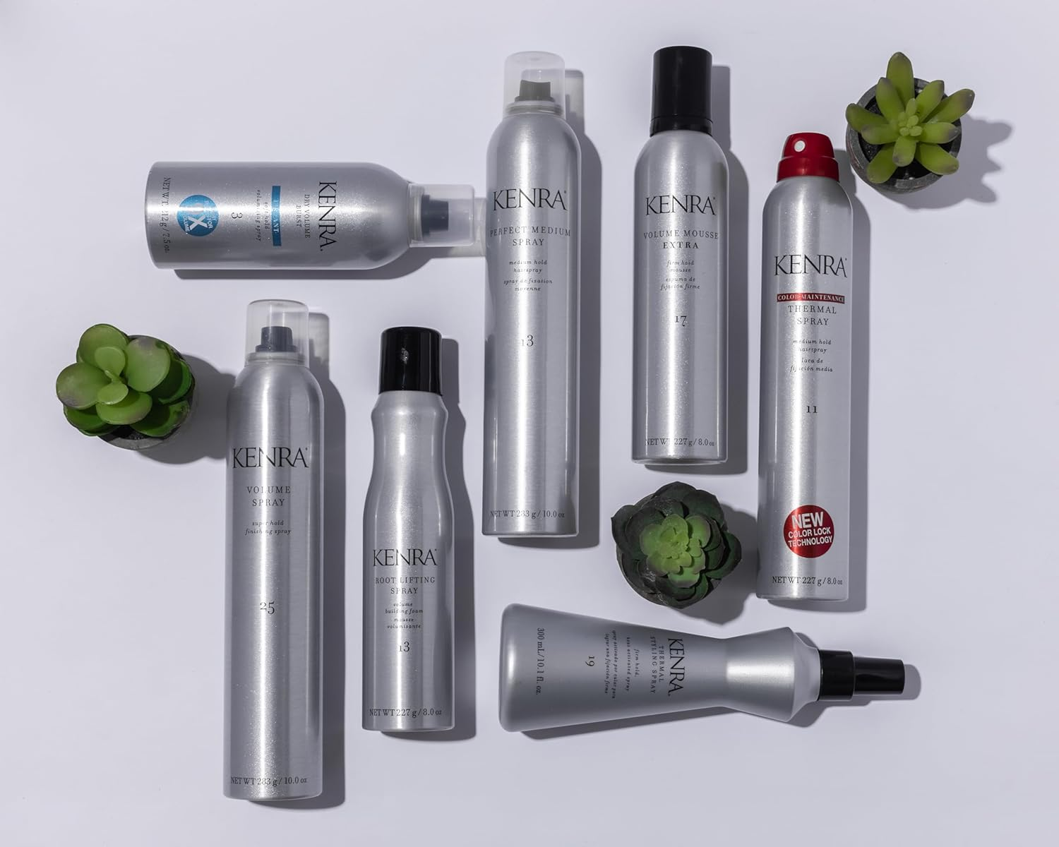 Thermal Styling Spray Firm Hold #19 by Kenra for Women - 10.1 Oz Spray image number 6