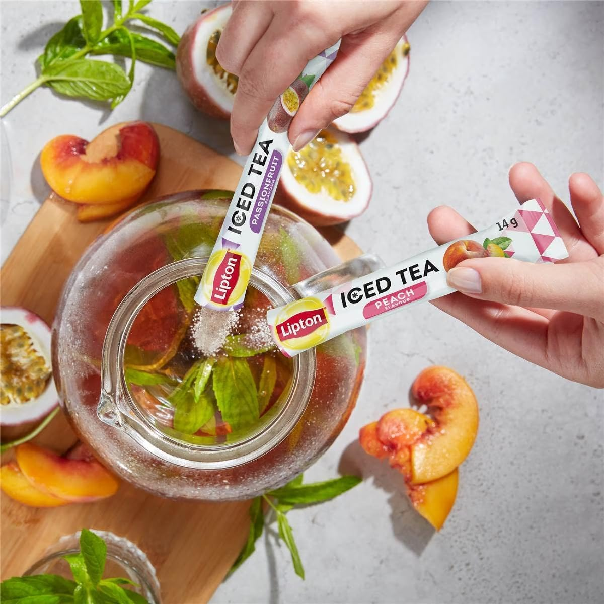 Lipton Peach Ice Tea 12G 16 Sachets image number 3