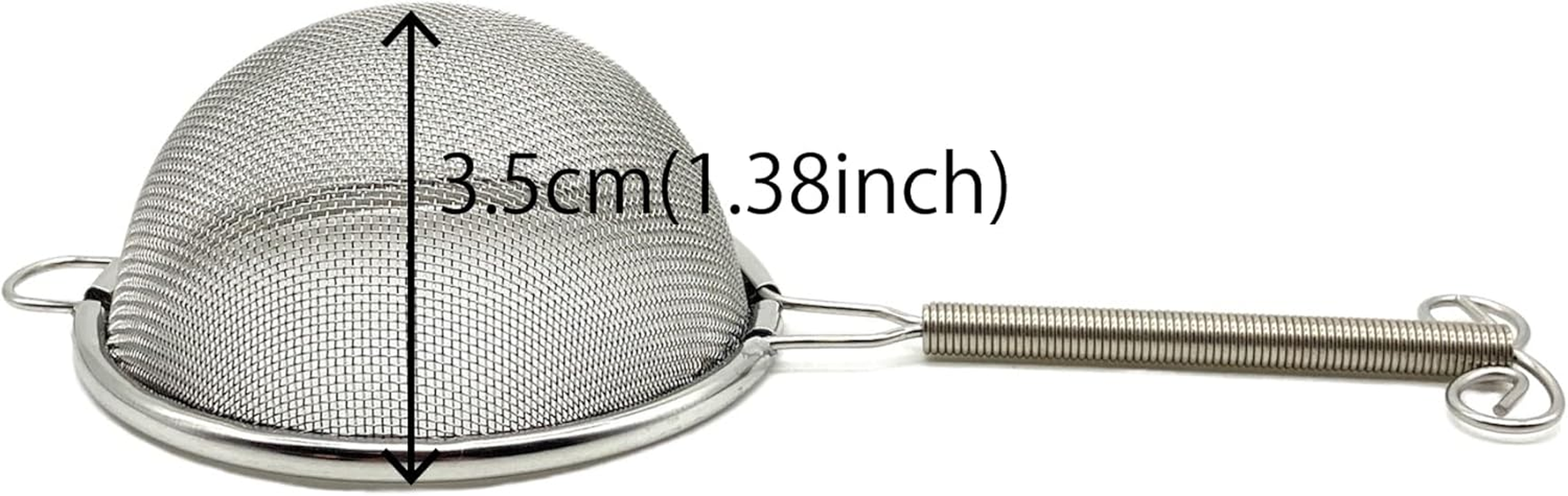 Matcha Sifter, Tea Strainer, 3-Inch, Stainless Steel 30 Fine Mesh, Made in Japan image number 4