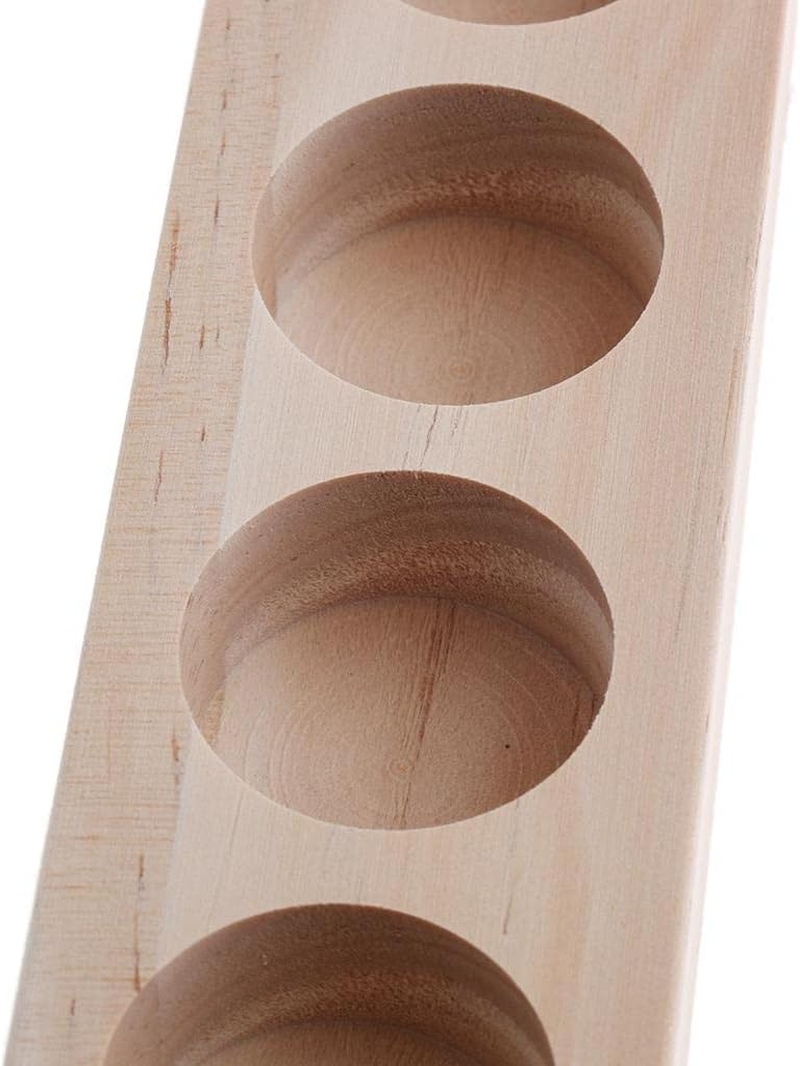 Wood Essential Oils Display Storage Box for Rack Holder image number 4
