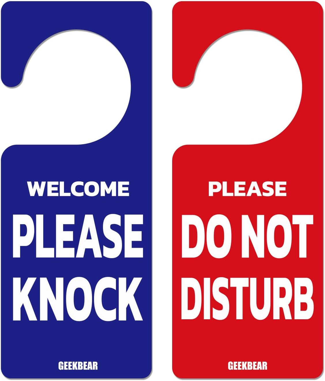 Do Not Disturb Door Hanger Sign (06. Dance, 2 Pack)