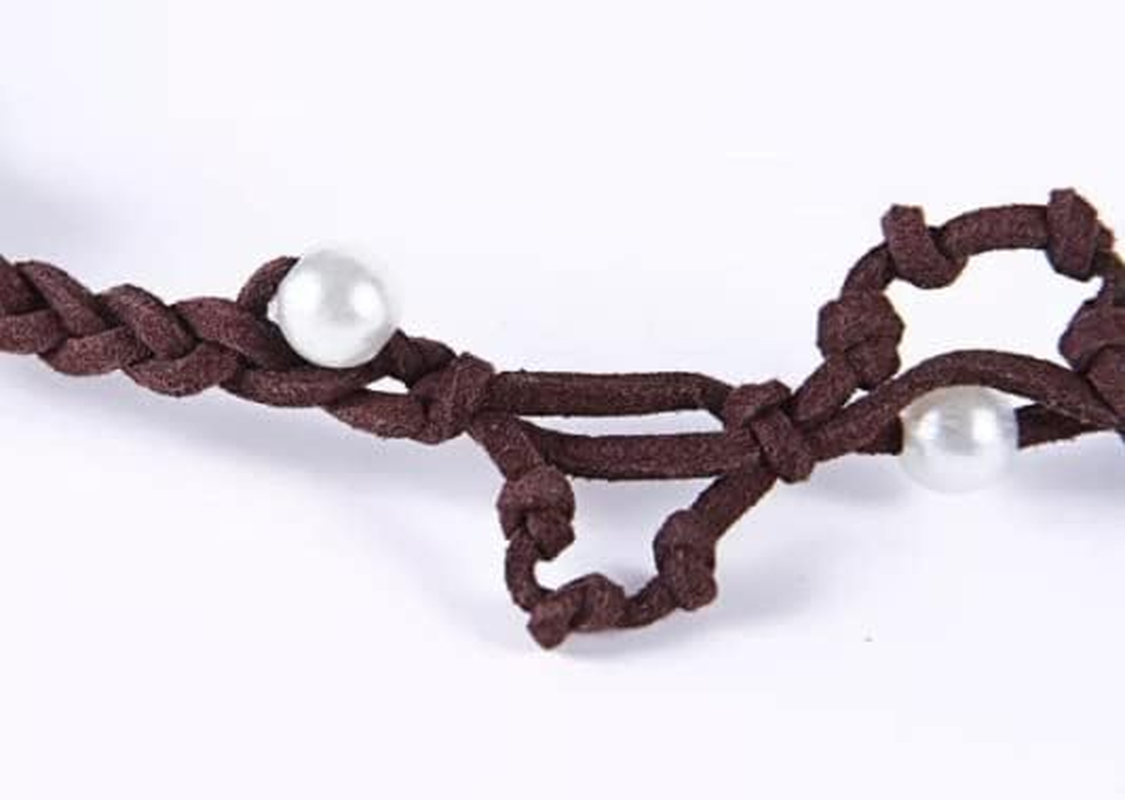 Moana Necklace, Pendant Necklace for Princess Moana Cosplay with Hawaii Flowers Hair Clip Halloween Costume Halloween Party Favors, Resin image number 1