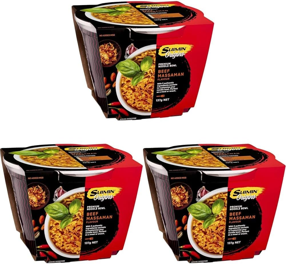 Suimin Beef Massaman Curry Noodle 137 G image number 4