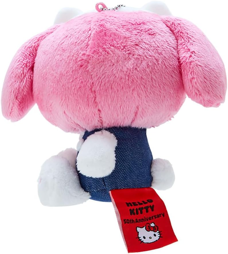Sanrio My Melody Mascot Holder Hello Everyone! My Melody, 4.7 X 5.7 X 3.1 Inches (12 X 14.5 X 8 Cm), Character SANRIO 805734 image number 3